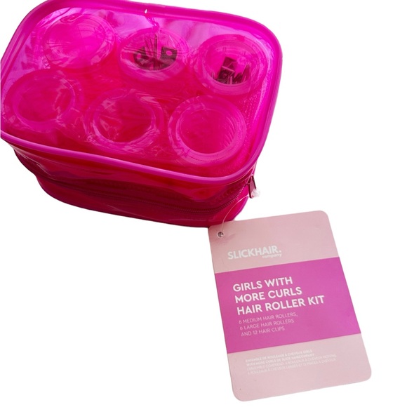 NWT Slick Hair Company Girls With More Curls Hair Roller Kit - Picture 2 of 2